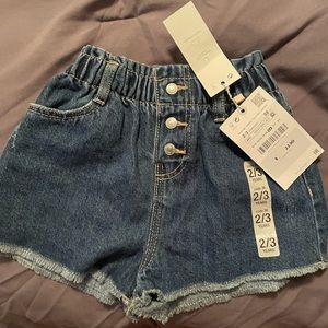 Toddler Girl Denim Shorts